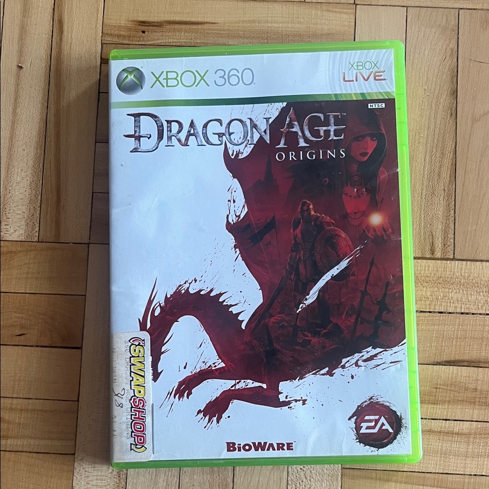 Dragon Age: Origins for Xbox 360 - Red Cover